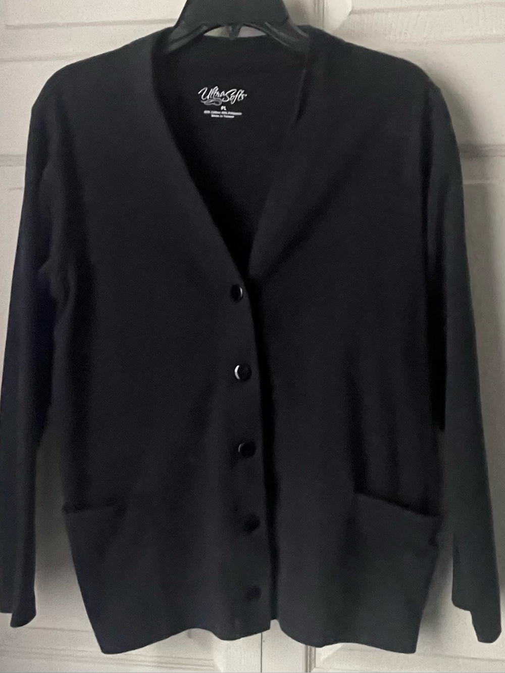 Ultra Softs black cardigan